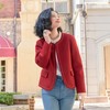 西子/美丽人生羊绒毛莱赛尔手工双面呢保暖圆领外套/WTYF0237 商品缩略图3