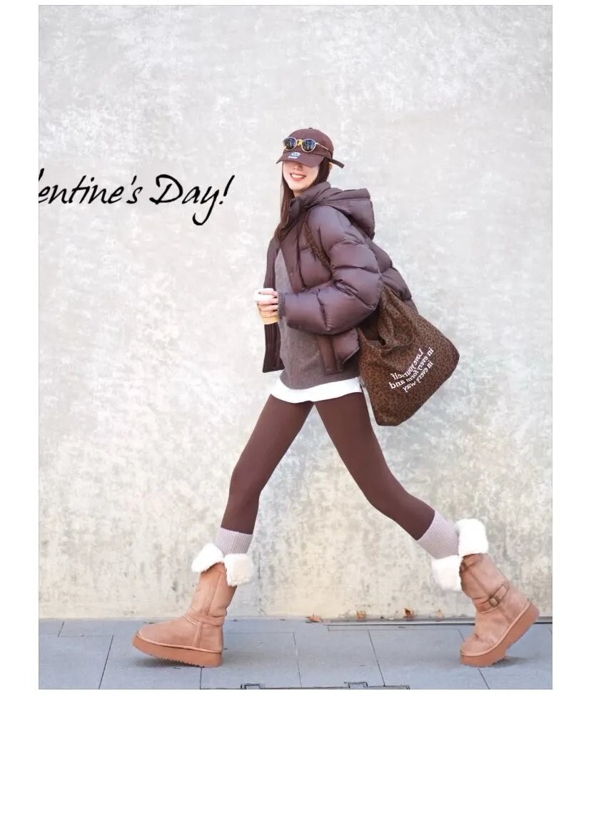 一店k 露你还是太权威了！保暖加绒版好好穿！全方位拿捏！瑜伽裤真的只有0条和无数条！！保暖显瘦与时髦并存！高腰加绒瑜伽裤