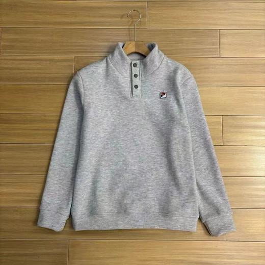 D120808加绒加厚一体绒卫衣半高领防风保暖男士打底衫 商品图2