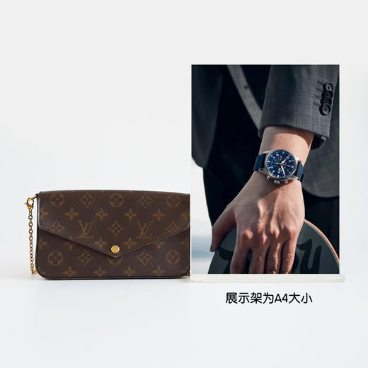 【95新LV路易威登POCHETTE FELICIE手袋M61276棕色老花新款按扣三合一链条包单肩包女士 231125NJS37 商品图8