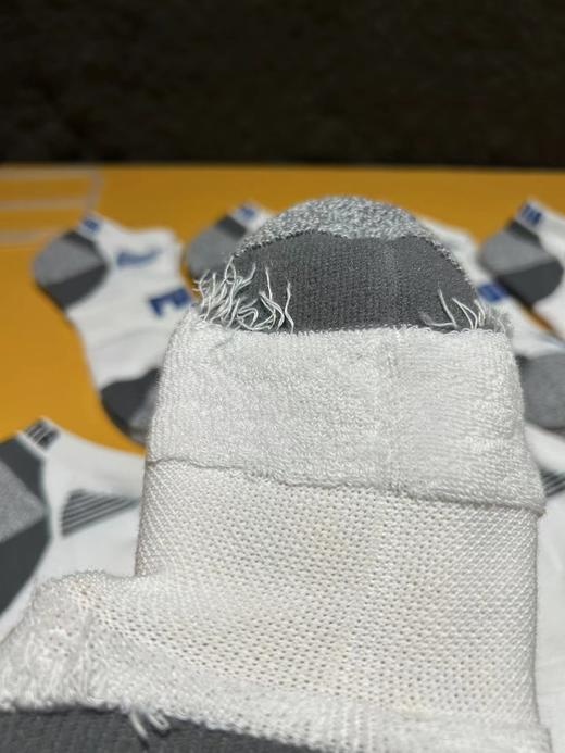 D120841无骨网眼设计一卡8双男士毛巾底短袜 商品图9