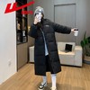 回力羽绒棉服女中长款宽松棉袄2024新款冬季加厚保暖过膝连帽棉衣 商品缩略图8