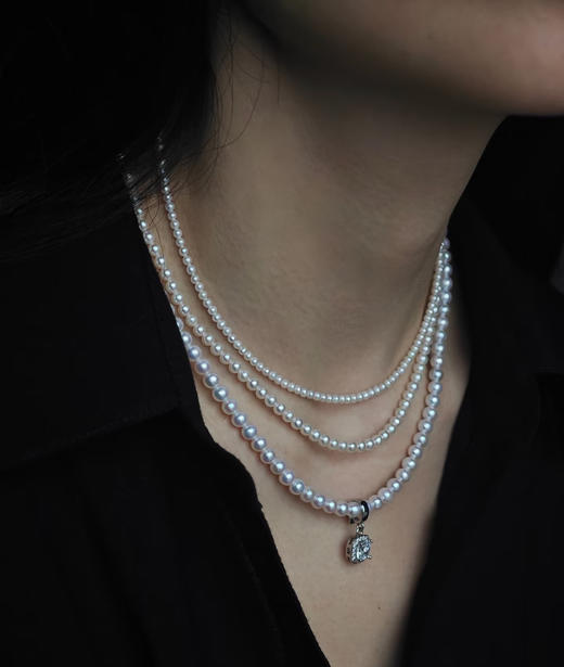 正品保真可收藏级别带大证毕业淡水珍珠最高等级akoya 商品图2