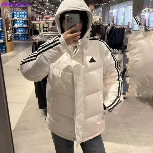 刺绣logo！加厚保暖！ 冬季连帽棉衣，男女同款手塞棉揉 商品图1