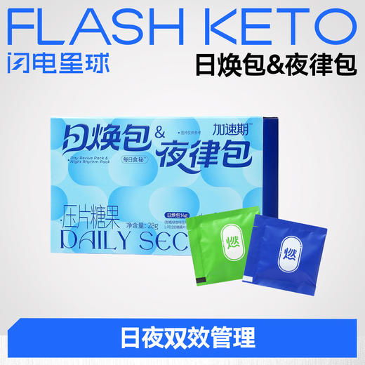 【❄️双12史低价】每日食秘™加速期™日焕包&夜律包 28g/盒 商品图0