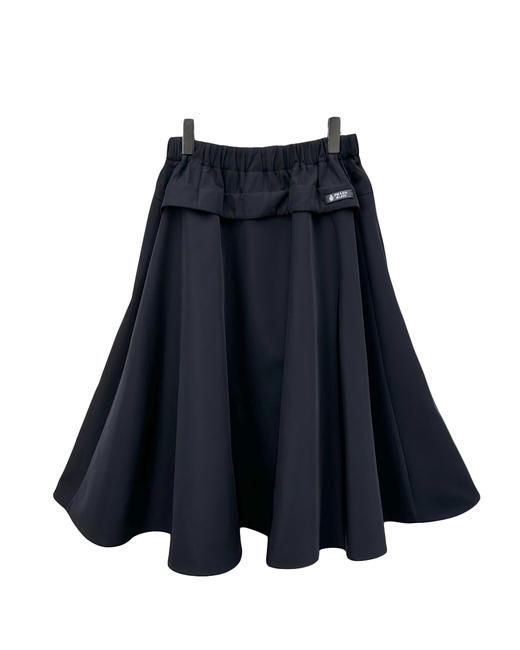 女款尼龙腰带中长半裙 可配套装he020 商品图1