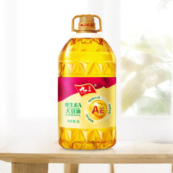 九三 非转基因  维生素A 大豆油 一级 5L /粮油调味 /食用油 /大豆油 商品图0