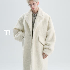 启世录TIWILLTANG“奢寂窒逆”柔栖蓬绒暖茧绵穹稚茸轮廓云域大衣