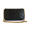 【95新】Gucci 古驰Marmont系列751526黑金马蒙二合一链条包单肩斜挎包女士 031225AK17 商品缩略图4