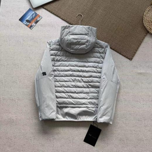 D120828冬日通勤户外轻暖新选择同款拼接轻薄羽绒服外套 商品图11