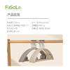 FaSoLa植绒无痕护肩衣架家用加厚防滑防锈防鼓包收纳挂衣架晾衣架 商品缩略图1