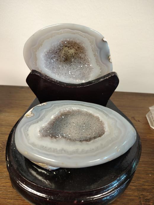 ²【安然水晶】天然水晶玛瑙聚宝盘 LS-251 48小时鉴赏期 HM02-CRMM-ARSJ 商品图2