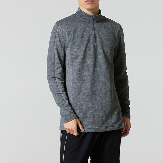 安德玛/UA男装长袖T恤时尚运动训练跑步透气套头衫6004879-019 商品图0