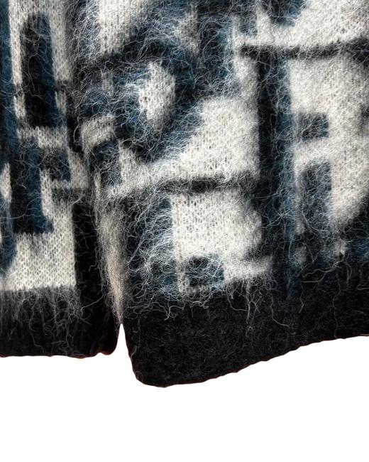 男款马海毛提花针织开衫he010 商品图2