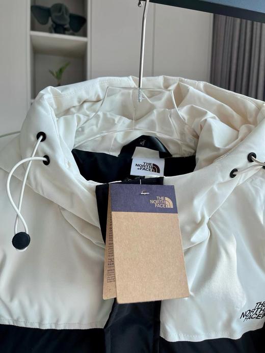 D120826中长款加厚连帽棉服男女情侣款百搭好穿棉衣 商品图8
