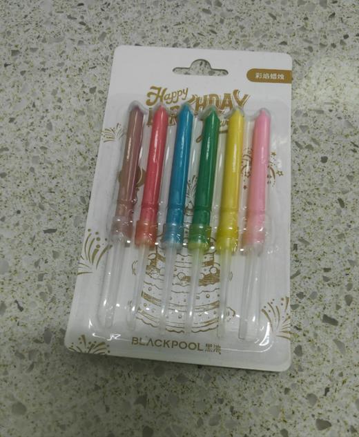 彩焰蜡烛6支装 | 黑池 商品图0