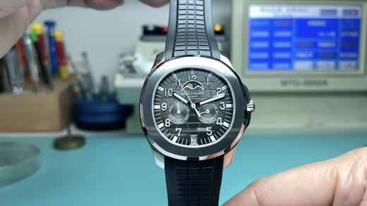 PPF factory ，高版本2026新款➕百达翡丽Aquanaut系列推出首款新增便捷实用的复杂功能腕表 5261-001 笑脸雷王➕男女适配，腕表⌚️尺寸39.9mm，正品原版开模，做工精良❕❕ 商品图0