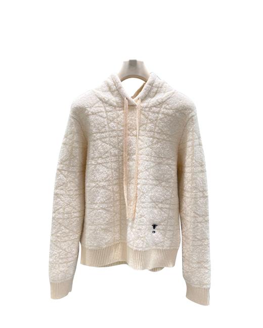 女款刺绣连帽针织衫毛衣zh010 商品图0