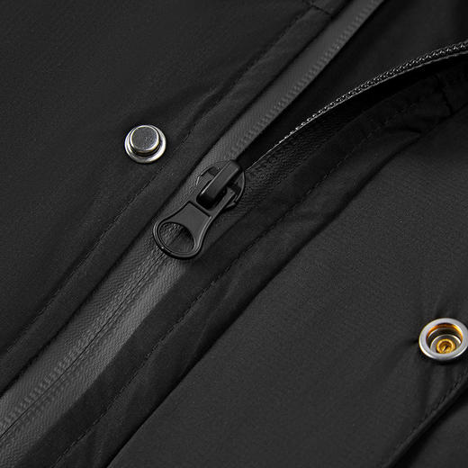 gxg.jeans男装  黑色户外工装宽松连帽羽绒服外套厚款 25冬热卖 商品图4