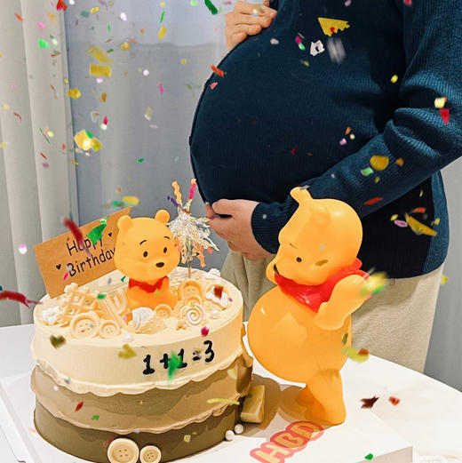 维尼熊蛋糕1+1=3蛋糕 商品图3