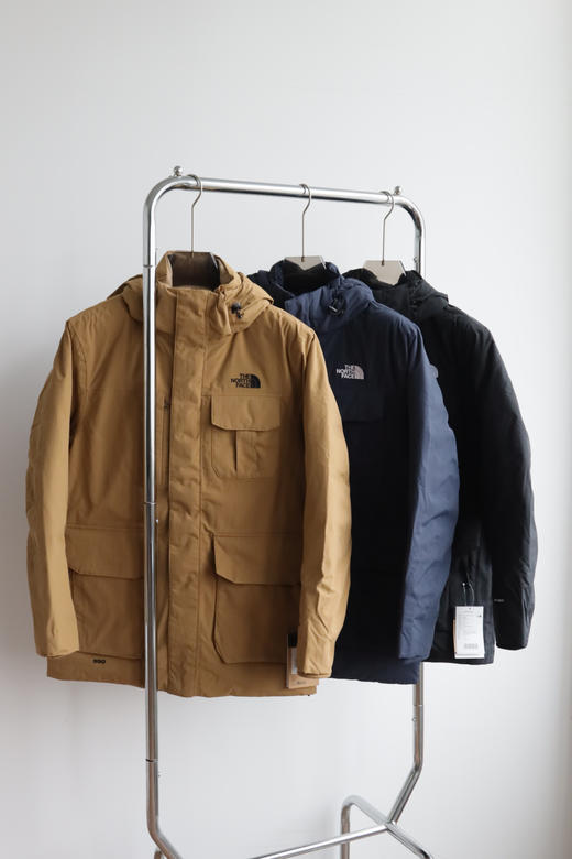 T2F元单经典款鹅绒防水 可拆卸连帽羽绒服 YR189 商品图3