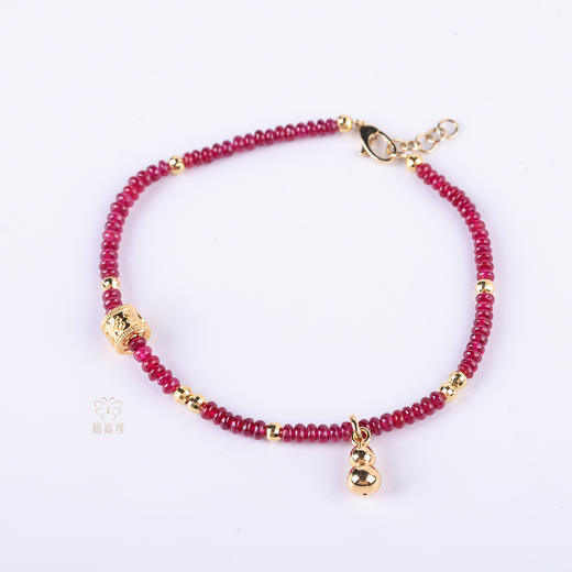 【福禄】红宝石葫芦手链   SL12510050 商品图1