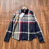 D120811复古英伦感上衣女春秋新品舒适时尚设计格纹长袖衬衫衬衣 商品缩略图9