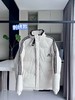 D120825刺绣款三叶草三条杠保暖立领棉服男女同款 商品缩略图5