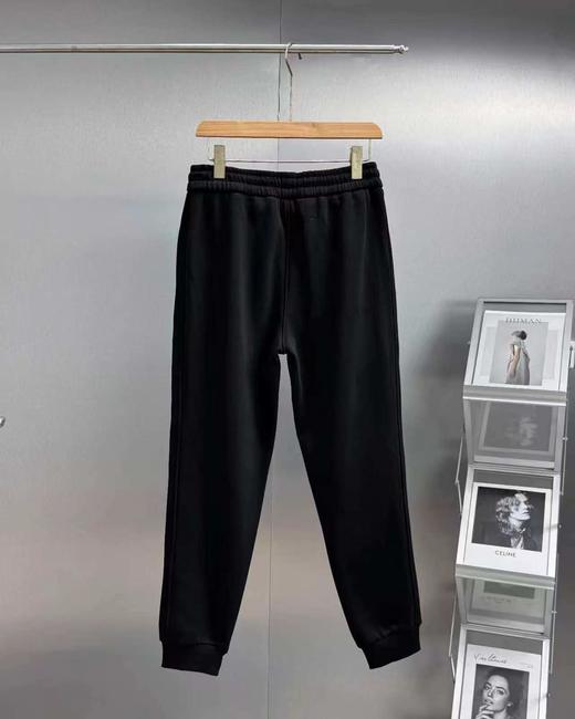 D120850银狐绒加绒秋冬男士运动束脚卫裤休闲裤 商品图4