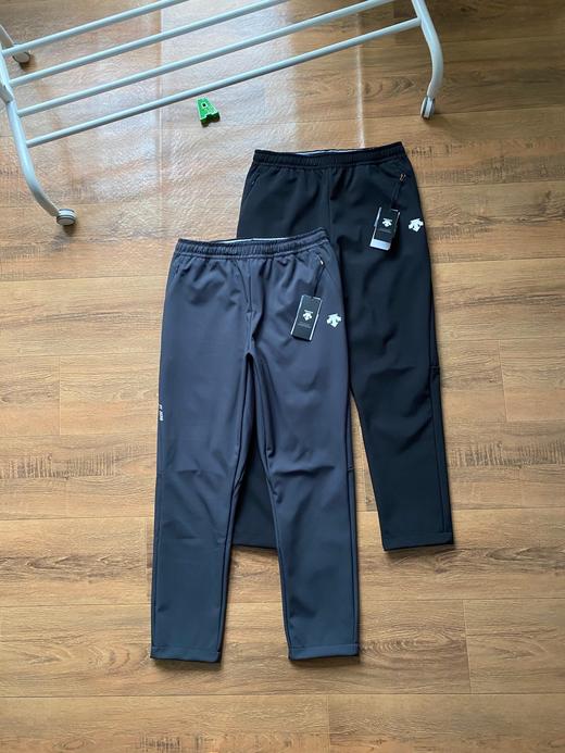 迪桑特防泼水综训训练运动男士梭织加绒加厚运动软壳长裤 商品图2