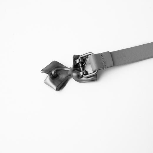 谜底牛皮革细腰带2026春季新品简约百搭蝴蝶结型皮带女261MQ0406 商品图2
