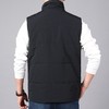 秋冬男士棉马甲多口袋工装马夹加绒加厚保暖外套男黑色坎肩潮 商品缩略图2