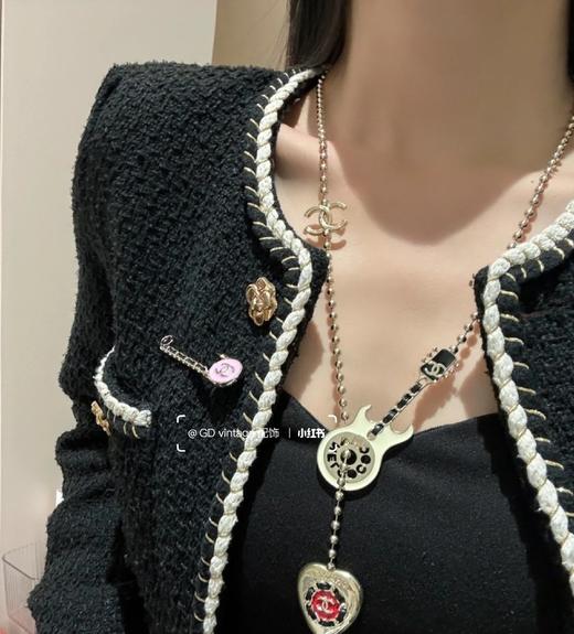 女款琺瑯皮串鏈胸針fe025 商品图2