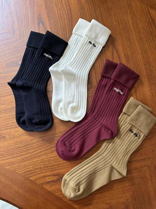 D120843四季通用保暖不闷热四双一组长筒袜 商品图0