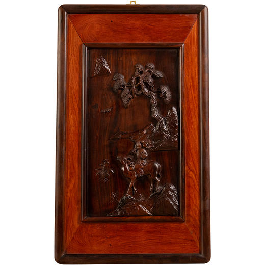 二十世纪	红木福禄寿挂屏 商品图5