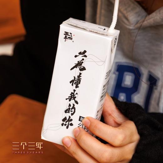 【无授权公域平台禁止上架】三个三年新疆纯牛奶250ml*12盒（成人款全脂奶） 商品图2