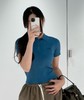 女款短袖Polo针织衫la017 商品缩略图3