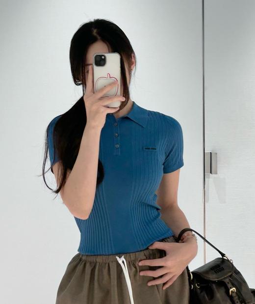 女款短袖Polo针织衫la017 商品图3