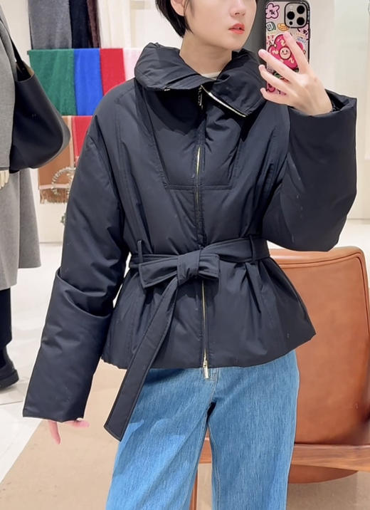 128-4 渠道货 小禾 立领 短款 羽绒服 商品图9