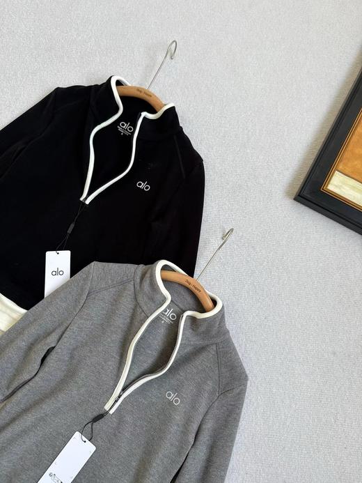 D120810女士秋冬新品羊毛半拉针织衫保暖长袖上衣 商品图3