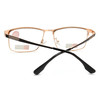 【金属质感】康迪 时尚商务防蓝光全框眼老花镜KD2230（男款）黑金色 超轻体验 商品缩略图5