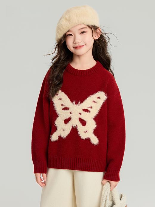 西蒙日记·软fufu韩系甜妹蝴蝶结毛衣2566★ 商品图3