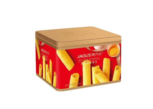 【年货！港式蛋卷王礼盒装】香港角力士黄油味原味蛋卷 300g礼盒装 休闲零食伴手礼 年货饼干糕点 商品图6