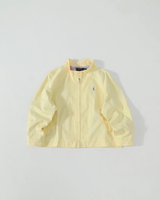 D120840美式复古小鸡黄翻领拉链设计夹克外套男女同款 商品图9