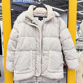 GUESS 女连帽收腰棉服 379.90元（线上线下同时销售 不保证有货）559065-WY