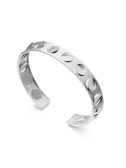 APPLOGUE｜BR2515 寰系列之旋转的圆手镯 [ 银 ] 商品图0