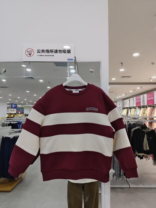 斯凯奇儿童 99.9元 加绒保暖针织套头卫衣 (线上线下同时在售不保证有货，活动款不退不换介意勿拍) 639348-GJ 商品图0