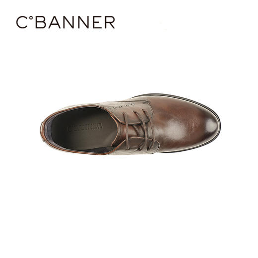 千百度2026春季男鞋防滑耐磨橡胶大底 商务正装A26171202 商品图2