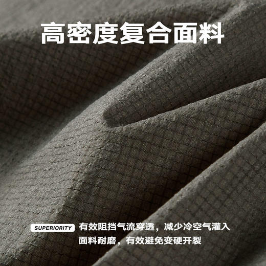 NPC潮牌90白鸭绒连帽防泼水短款羽绒服消光细格纹保暖冬NP5ADJ16 商品图4