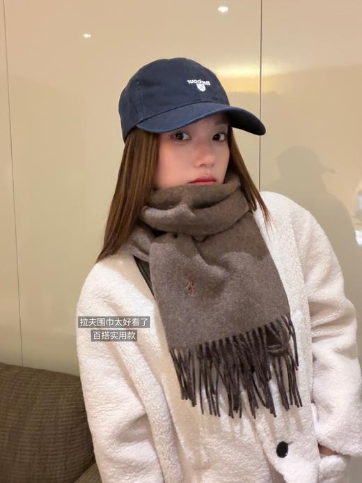 Ralph Laure*n超级好看百搭双面羊毛围巾 商品图7